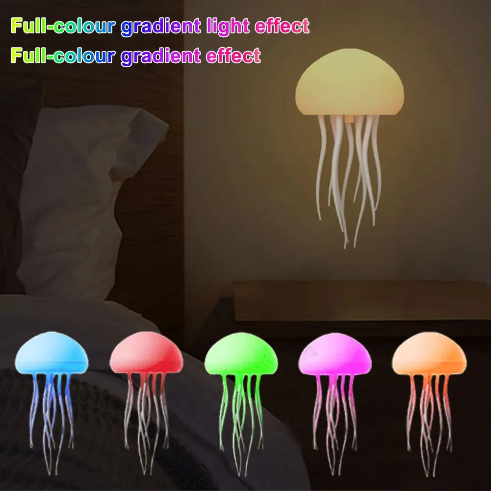 glowing jellyfish